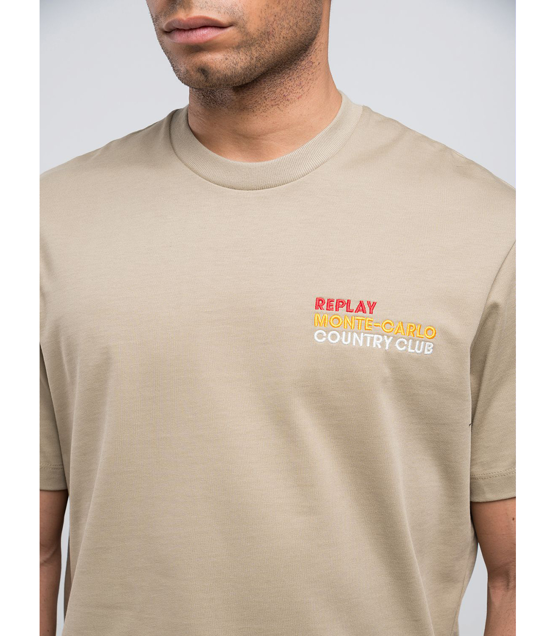 モンテカルロカントリークラブコレクションプリントTシャツ 詳細画像 カーキ 5